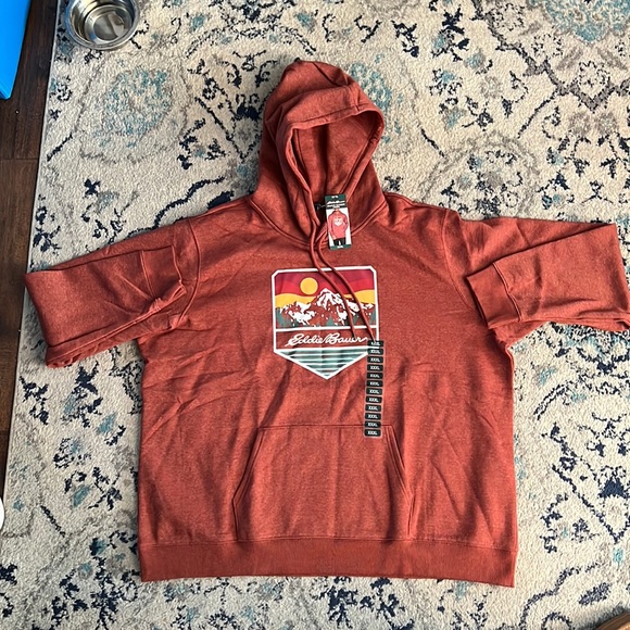 Eddie Bauer mens graphic outdoor hoodie sweatshirt